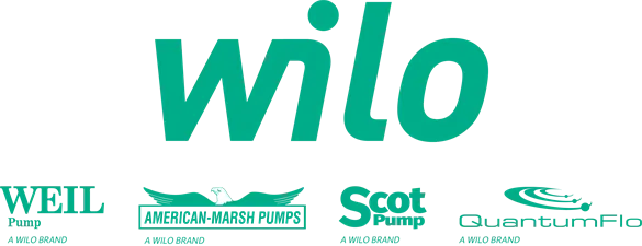 The wilo logo is green and white on a white background.